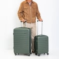 thumbnail image 3 of JetStream® Ensemble de Valises Rigides 2 pièces : Valise moyenne 26" et Bagage à Main, 3 of 12