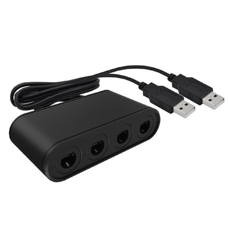 Electronicheart 3 In 1 Gc Controller Adapter Replacement For Switch Wii U Gc Gamecube Game Cube Controller Pc Adapter Walmart Canada