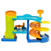 Happy Line Multi-Color Parking Garage Car Vehicle Playset - for Ages 18 Months and up