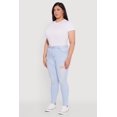 thumbnail image 3 of Women's Plus Size High Waisted Distressed Skinny Jeans, 3 of 5