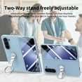 thumbnail image 5 of Dteck for Galaxy Z Fold 7 Case with Built-in Screen Protector, Metal Ring Holder Stand Shockproof Slim Hard PC Protective Phone Cover for Samsung Galaxy Z Fold7,Light Blue, 5 of 8