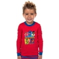 thumbnail image 4 of PJ Masks Toddler Kids Band Of Heroes Gekko Catboy Owlette 2PC Long Sleeve Striped Pajama Set For Boys Girls, 4 of 5
