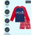 thumbnail image 2 of iXtreme Boys' Rash Guard Set - 2 Piece Long Sleeve Swim Shirt and Swim Trunks for Boys (Sizes: 4-12), 2 of 7