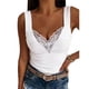 thumbnail image 3 of Camisetas sin mangas de encaje,Camisetas sin mangas de encaje para mujer Blusa sin mangas de encaje Camisetas sin mangas Claridad notable, 3 of 6