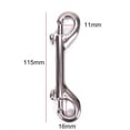 thumbnail image 1 of AMERTEER 1PC 316 Stainless Steel Scuba Diving Double Ended Hook Snap Bolt Kit Quick Draw, 1 of 6