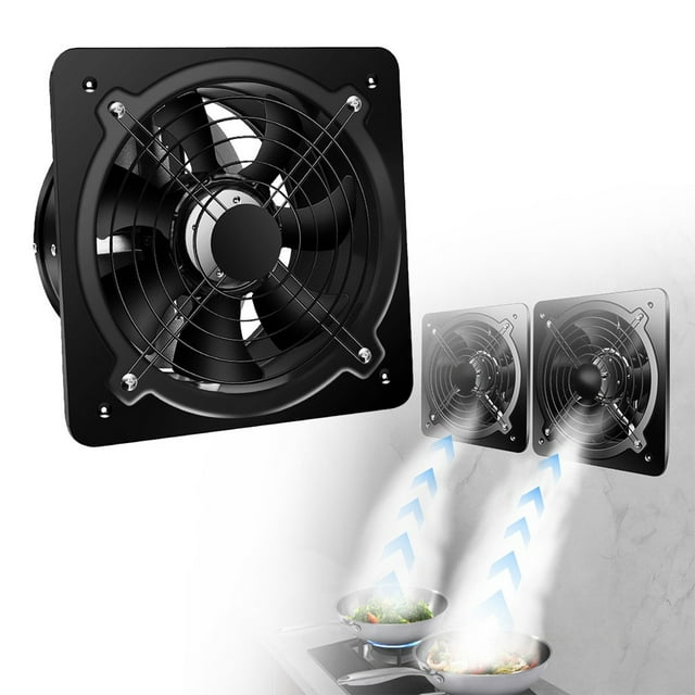 4Inch Industrial Ventilation Extractor Axial Exhaust Air Blower Fan Garage