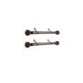 thumbnail image 6 of French Country Curtain Rods Set - Steel Rods with Resin Finials - 12-20 Inch Single Rods, 6 of 6