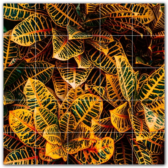 Picture-Tiles.com: Trees Ceramic Tile Wall Mural WAL501021-55M. 30"W x 30"H using (25) 6" x 6" Ceramic Tiles-Satin Finish