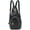 Black, variant on Small Leather Convertible Backpack Sling Purse Shoulder Bag for Women