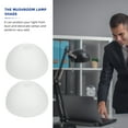 thumbnail image 2 of EeaseCA 2Pcs Mushroom Lamp Shade Home Table Light Shade Desk Lamp Shade for Home, 2 of 8
