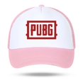 thumbnail image 1 of Gorra de béisbol con estampado de PUBG para hombre y mujer, sombrero con visera de malla, ajustable, Unisex, 1 of 4