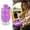 Purple, variant on Leakproof Portable Dog Water Bottle with Strap, Travel Water Dispenser for Walking Hiking Camping, Outdoor Pet Hydration Accessory