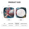 thumbnail image 5 of Honeii Bubbles Axolotl Fantasy Print Square Cushion Cover with Elastic Band & Ties,Sofa Cushion Covers,Furniture Protector for Living Room,Washable Sofa Seat Slipcover-Two Pieces, 5 of 7