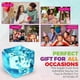 thumbnail image 5 of Stress Balls Ice Cube with Snowflakes, Slow Rise Squishy Fidget Toy, Anxiety Relief Sensory Calming Toys for Kids & Adults, Classroom Prizes, 5 of 5