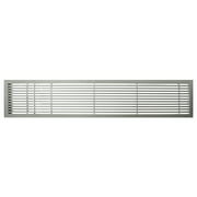 Architectural Grille 200063001 AG20 Series 6" x 30" Solid Aluminum Fixed Bar Supply/Return Air Vent Grille Brushed Satin