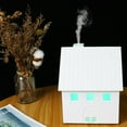 thumbnail image 5 of Bzdzmqm under $5 House Humidifier, House Shape Humidifier with Aroma Diffuser, 7-Color LED Lights USB Portable Mini Home Decor, Large Capacity Essential Oil Diffuser for Bedroom Office, 5 of 9