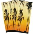thumbnail image 2 of SKYSONIC 6 Pack Hawaiian Sunset Kitchen Towels Soft Highly Absorbent Dish Towels Reusable Tea Towels Set 28 x 18 Inch, 2 of 7