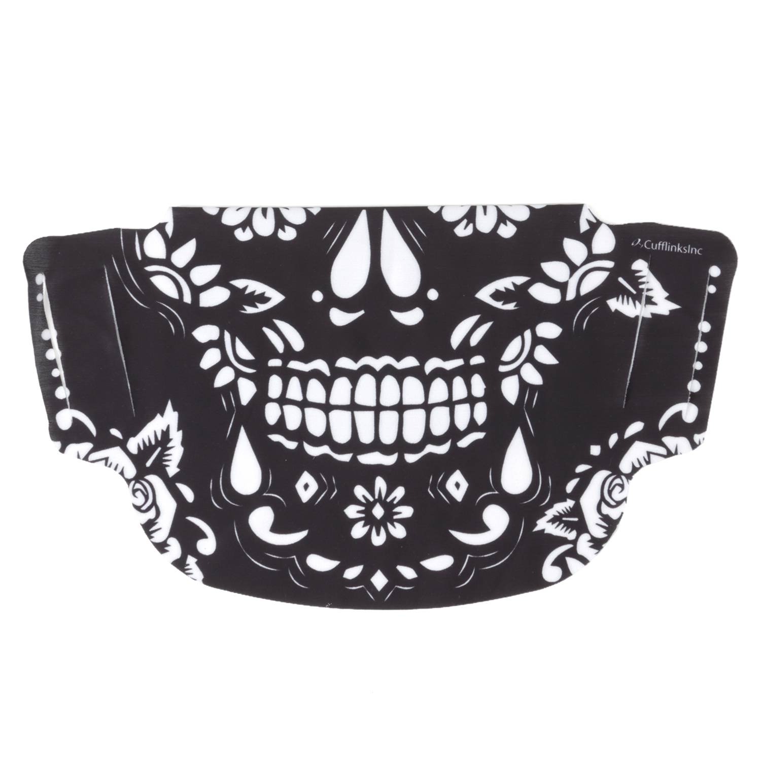 Day of the Dead Black Face Mask
