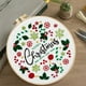 thumbnail image 4 of Christmas Cartoons English Embroidery Diy Material Package Round Lus Embroidery Living Room Decoration Pendant, 4 of 6