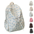 thumbnail image 1 of Bow Backpack for Teen Girls Cute Preppy Daypack College Bookbag Small Makeup Bag for School and Daily Use, 1 of 5