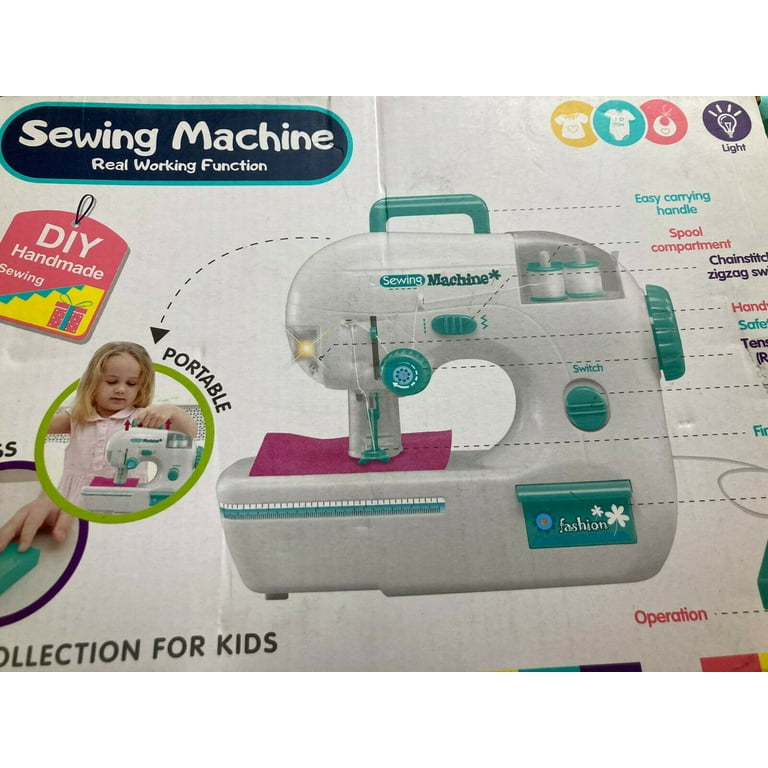 Gener8 Battery Operated Sewing Machine Kids Craft Kit