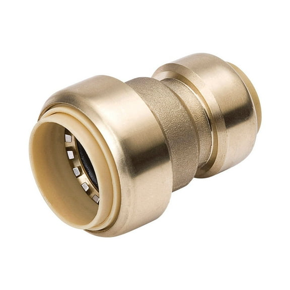 Mueller Streamline Reducing Pipe Coupling LF841R - Brass - 3/4 x 1/2 In. 200 Psi