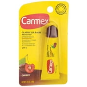 Carmex Daily Care Moisturizing Lip Balm Tube, Fresh Cherry, SPF 15, 0.35 oz
