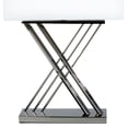 thumbnail image 5 of Finesse Decor 28" Modern X Shape Table Lamp, Black, 5 of 5