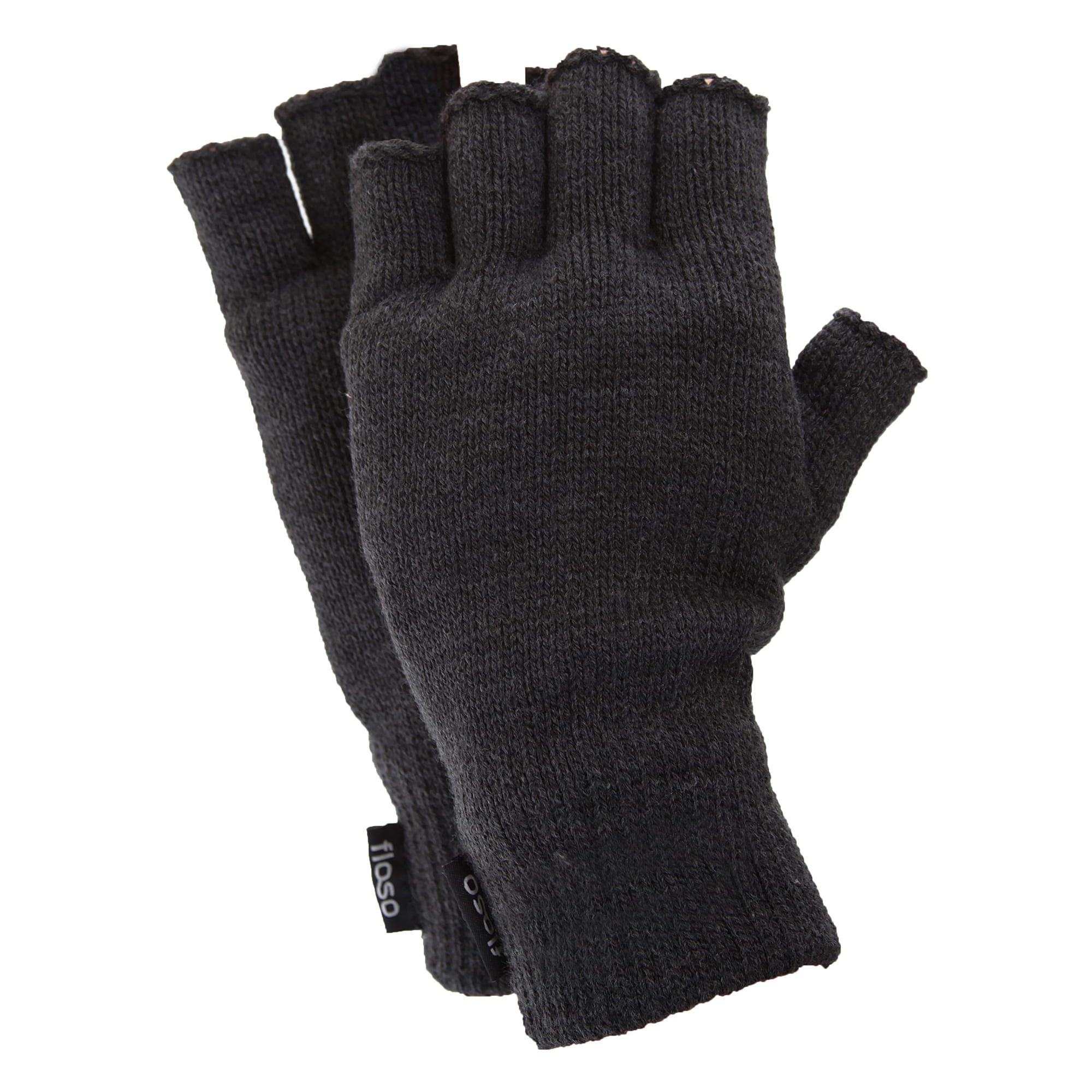 Yoko 3M Thinsulate™ Half Finger Gloves walking/hiking/sports/cycling/work/site 