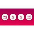thumbnail image 3 of thinkThin Protein & Fiber Bars, Chocolate Almond Brownie, 10g Protein, 10 Ct, 3 of 10