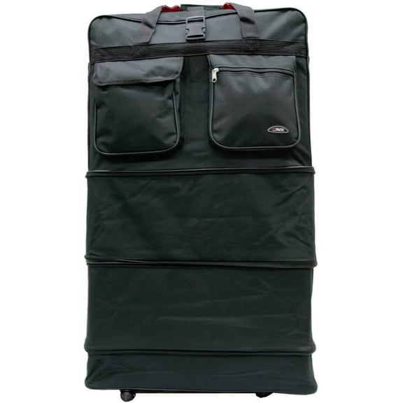 HiPack 8-Wheels 36" Rolling Wheeled Duffle Bag Spinner Suitcases Luggage