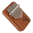 thumbnail image 4 of Shisuyan Petit Instrument de Musique Kalimba de Voyage 1 Ensemble, 4 of 9