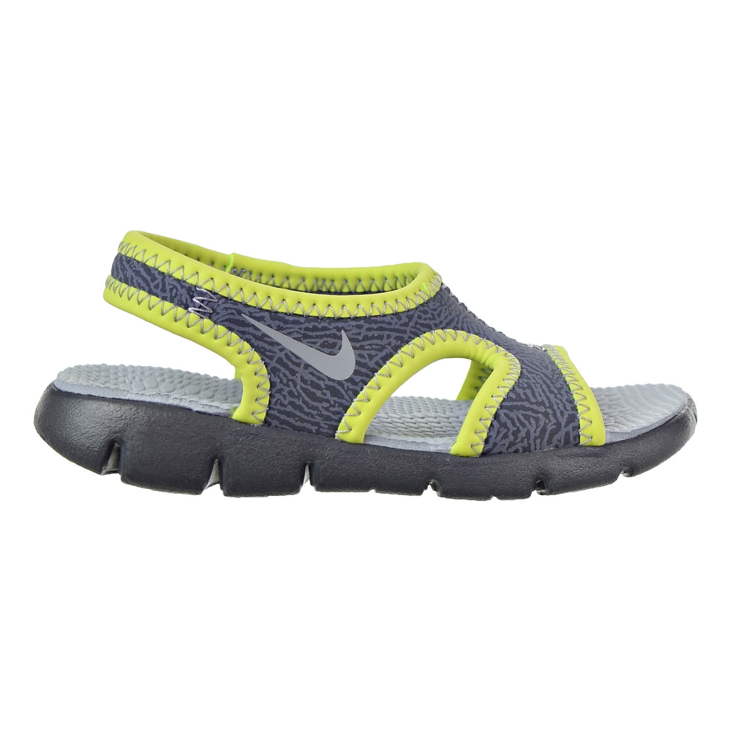 Nike Sunray 9 Infants/Toddlers (TD) Shoes Dark Grey/Wolf Grey-Volt ...