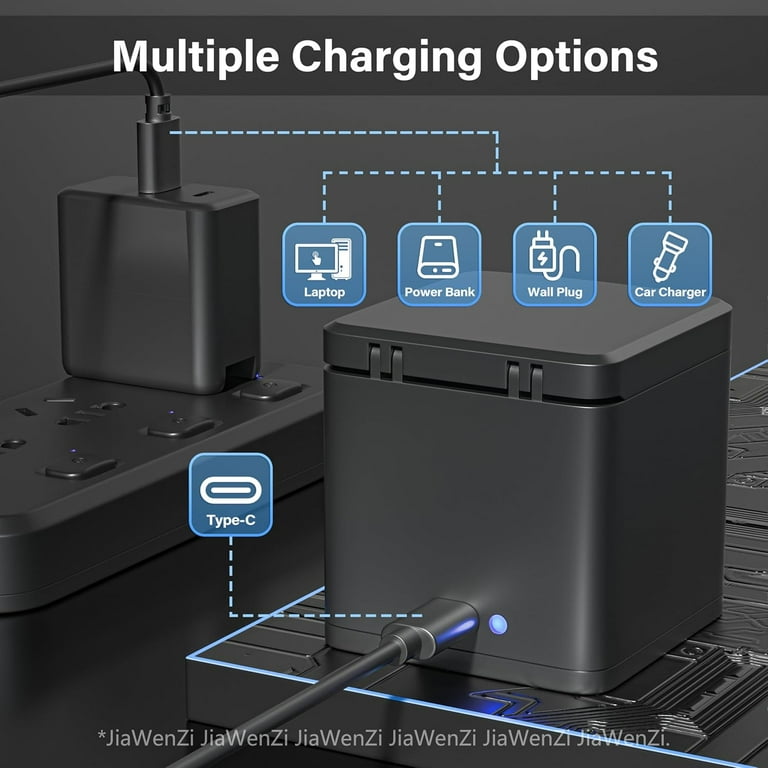 Hero 12 Batteries for GoPro Hero 12 Black Camera, 2-Pack Go Pro 12