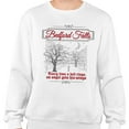 thumbnail image 2 of Bedford Falls Sweatshirt Unisex Large White, 2 of 5