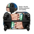 thumbnail image 4 of John Cena Luggage Cover Protector, Washable Elastic Suitcase Cover with Zipper and Buckle, Fits 18-32 Inch Luggage, Anti-Scratch & Dustproof, 4 of 9