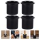 thumbnail image 1 of BESTYASH 4Ud Portavelas Negros Para Velas Tealight Ideales Para Café Cocina Y, 1 of 5