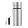 thumbnail image 1 of Billuyoard Taza de vacío de viaje para acampar, bebidas para el hogar, gran capacidad, botella térmica de acero inoxidable, taza, frasco, regalo de Teteras Plata Tipo 2 400ml Billuyoard HA071748-04, 1 of 6