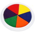 thumbnail image 2 of Ink Pads 6 Colors for Children DIY Finger Palm Painting Graffiti Washable NonToxic Paint, 2 of 5