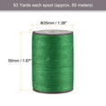 thumbnail image 2 of Unique Bargains Thin Waxed Thread 93 Yards 0.65mm Polyester String Cord for Machine Sewing Hand Quilting Weaving, Sea Green, 2 of 5