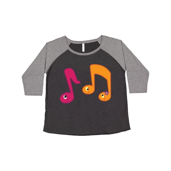 Inktastic Music Notes Band Choir Musician Gift Women's Plus Size T-Shirt