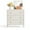 White/3 Drawers, variant on Garvee Chest of Drawers with 3 Drawers, 29.92 x 15.7 x30.43", Iron Ring Handle, White
