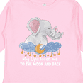thumbnail image 4 of Inktastic My Opa Loves me to the Moon and Back Elephant Family Boys or Girls Long Sleeve Toddler T-Shirt, 4 of 5