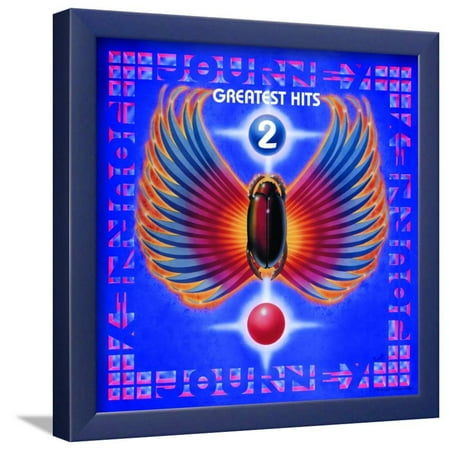 Journey Framed - Journey - Greatest Hits 2, 2011 Framed Poster Wall Art