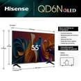 thumbnail image 3 of TV Hisense 55 pulgadas QLED 4K 55QD6N, 3 of 4