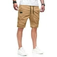 thumbnail image 2 of Xudanell Men Outdoor Casual ShortsShorts Hiking Jogger Classic Fit Drawstring Shorts with Multi Pockets Summer Beach Jogging Leisure Summer Casual Shorts,L, 2 of 6