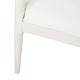 thumbnail image 6 of Noble House Cotterell Fabric and Wood Dining Chairs, Set of 2, Off White Linen and Bleached Wood, 6 of 8