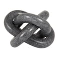 thumbnail image 3 of Bloomingville Marble Chain Link, Grey, 3 of 4