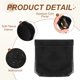 thumbnail image 3 of Uxcell 4Pcs Monedero de Squeeze, Pequeño Monedero de Cuero de Cierre Automático, Bolsa de Maquillaje Portátil Mini para Mujeres Hombres, Cambio de Auto, Viaje, Negro, 3 of 6