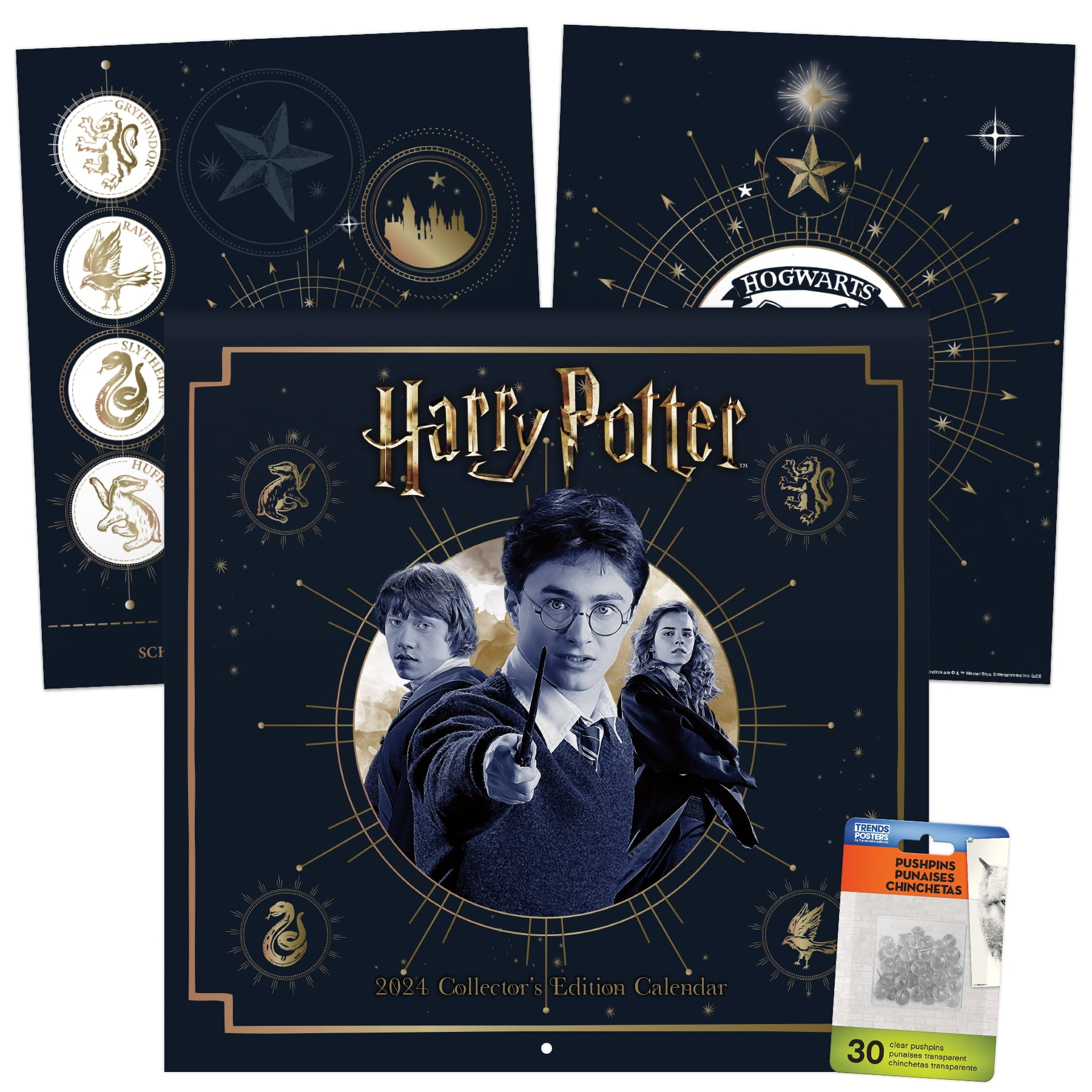 2024 Harry Potter Wall Calendar: Trends International: 9781438893686:  : Books